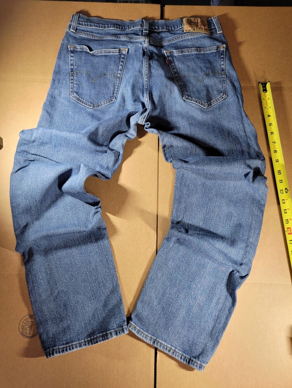Levis Classic Men's Blue Denim Jeans  waist 36 length 32